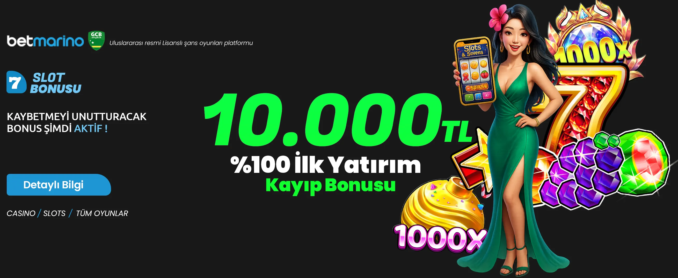 Betmarino Canlı Casino - Resmi Giriş Adresi Banner
